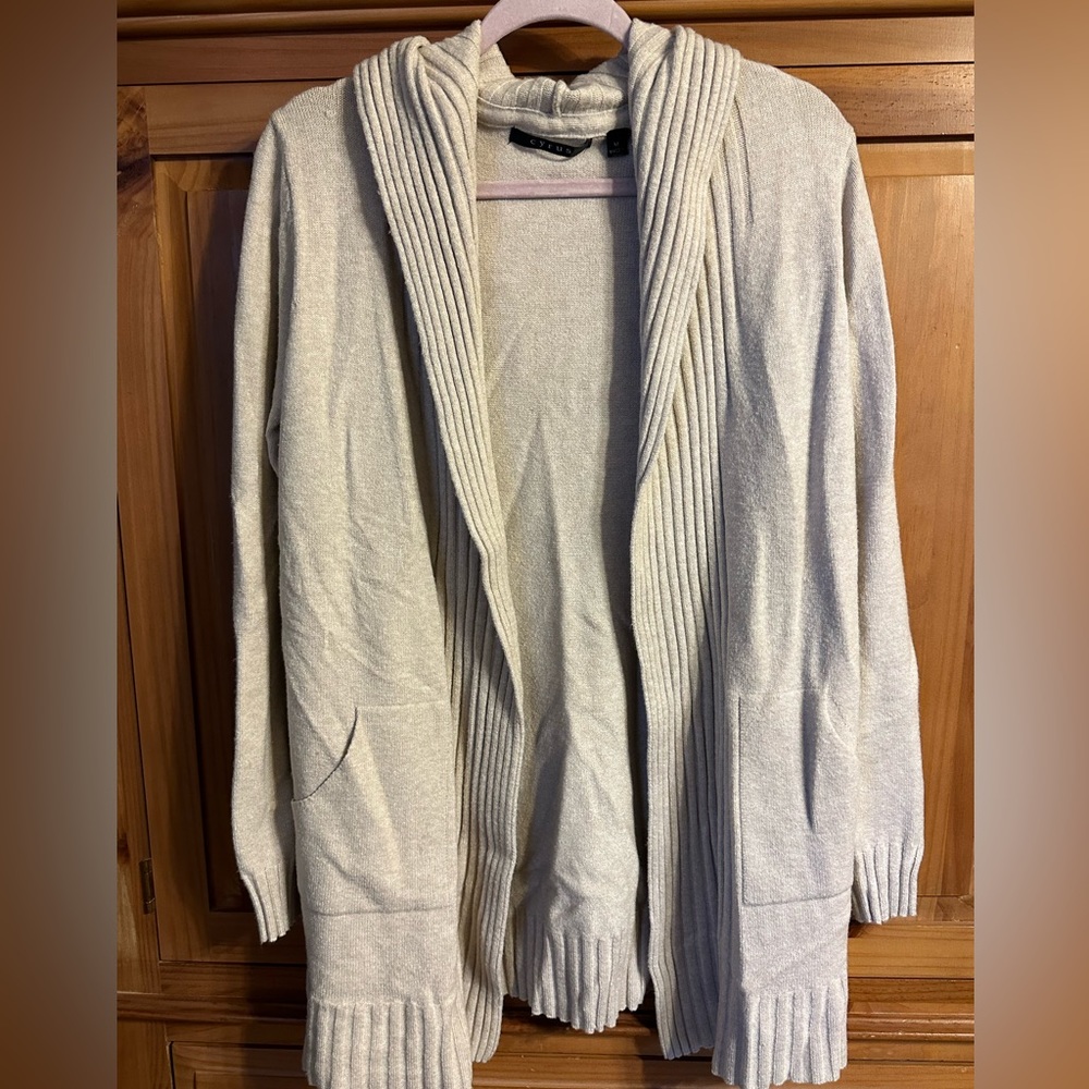 Hooded Cardigan